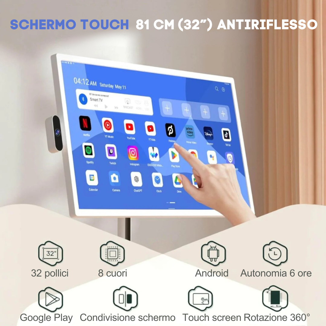 Novara TV Portatile 4K